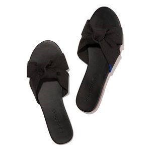 Rothy’s “The Knot” Sandals (Retired) Black Size 8.5